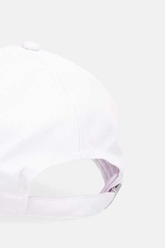 Akcesoria Calvin Klein czapka z daszkiem bawełniana LV04F5086G fioletowy