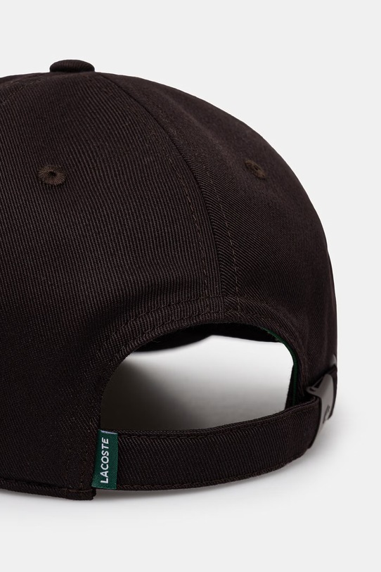 Accesorii Lacoste șapcă bumbac RK1910 maro