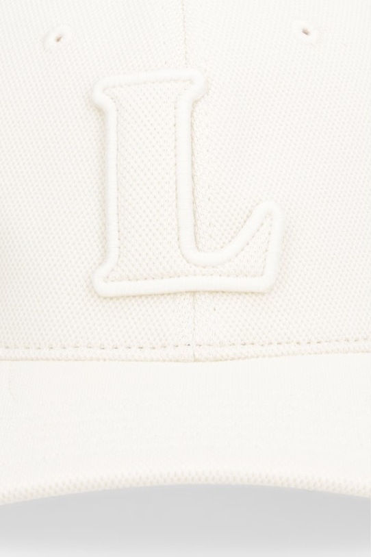 Lacoste czapka baseballowa RK1926 beżowy SS26