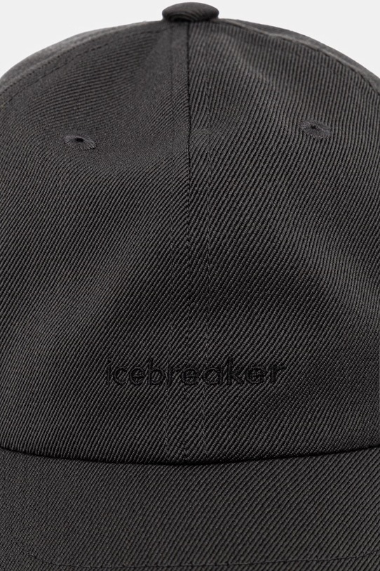 Icebreaker daszek męski z dodatkiem merino Panel IB0A57ES0D51 szary SS26