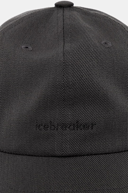 Icebreaker daszek męski z dodatkiem merino Panel IB0A57ES0D51 szary SS26