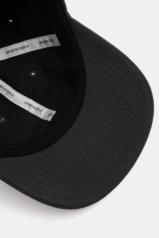 Icebreaker daszek męski z dodatkiem merino Panel szary IB0A57ES0D51