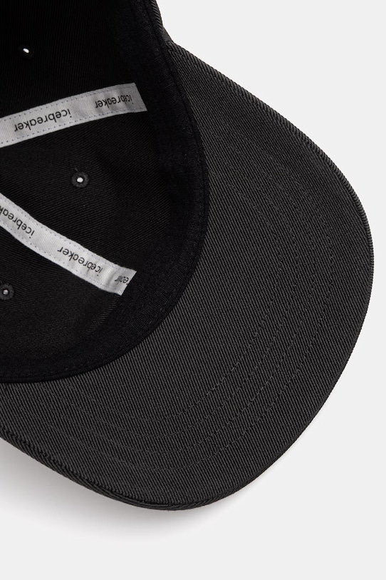 Icebreaker daszek męski z dodatkiem merino Panel szary IB0A57ES0D51