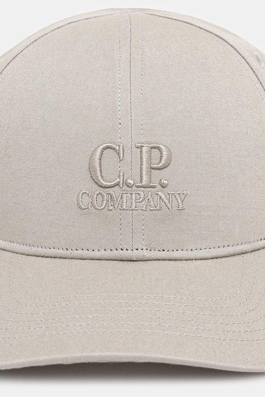 Bavlnená šiltovka C.P. Company 20CMAC750A006288A béžová SS26