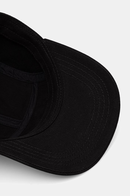 MM6 Maison Margiela czapka z daszkiem bawełniana SH0TC0009.M35346 czarny