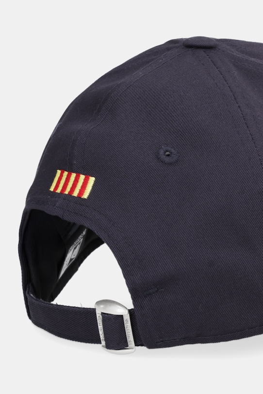 Akcesoria New Era czapka z daszkiem bawełniana NEW ERA x FC BARCELONA 60846900 granatowy