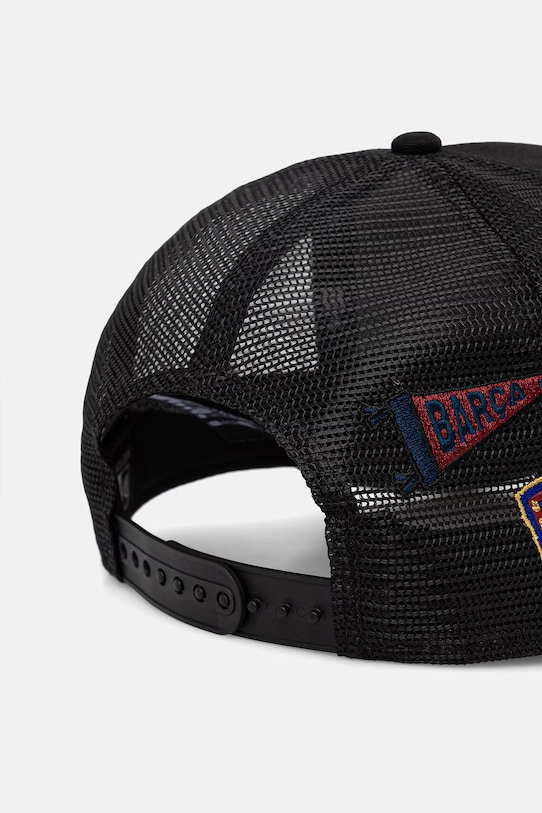 Akcesoria New Era czapka z daszkiem NEW ERA x FC BARCELONA 60846905 czarny