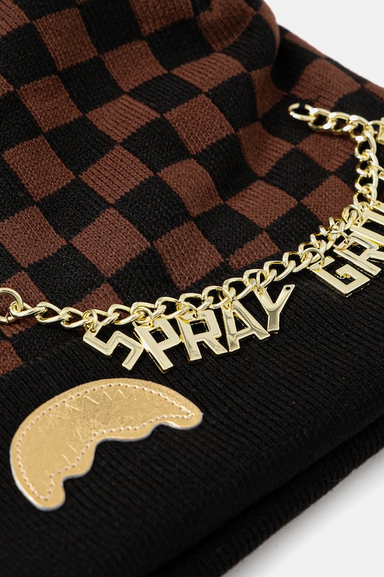 Akcesoria Sprayground czapka 910HW420NSZ brązowy