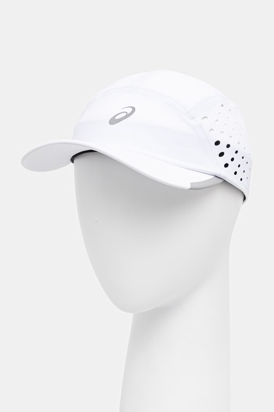 Asics czapka z daszkiem pozostałe biały 3013B329