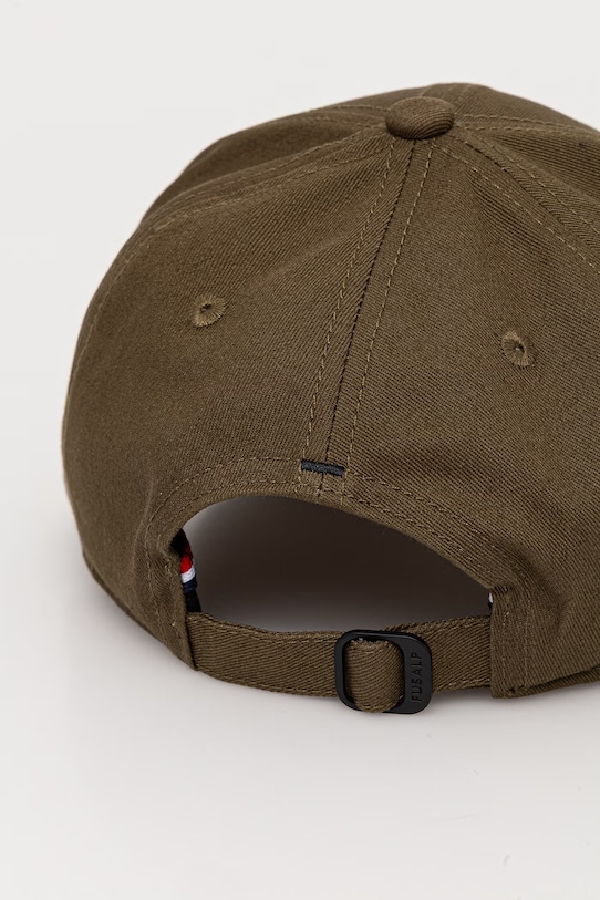 Akcesoria Fusalp czapka bejsbolówka bawełniana COTTON ANIM J3704 zielony