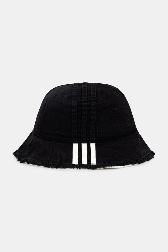 Дънкова капела Y-3 STRIPES HAT щампа черен KD2433