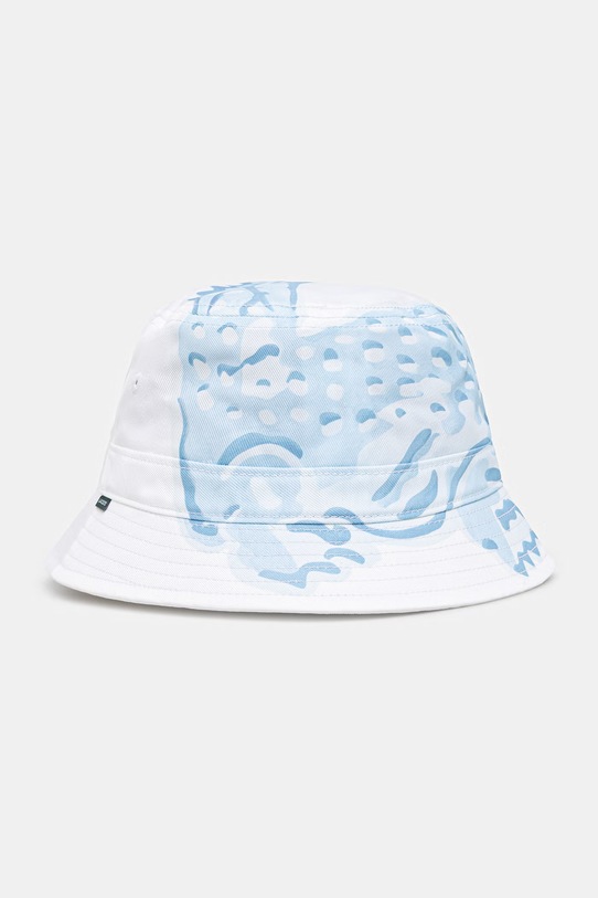 Akcesoria Lacoste bucket hat bawełniany RK5005 biały
