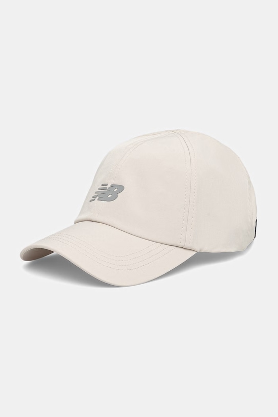New Balance czapka z daszkiem beżowy LAH51002SHY
