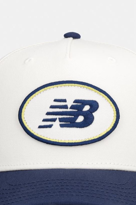 New Balance čiapka so šiltom bavlnená AC8122KSST béžová SS26