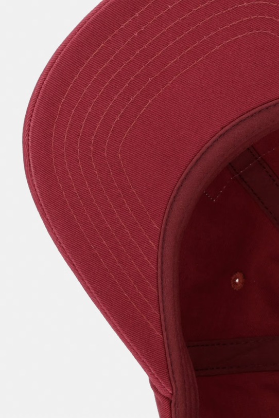 Levi's czapka z daszkiem bawełniana RELAXED DAD HERITAGE czerwony 000A9.0033