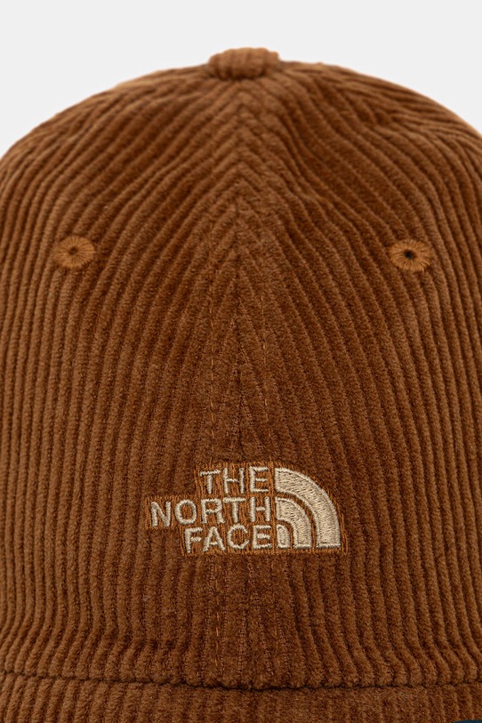 The North Face Norm baseball cap bawełniany NF0A8CGKNIO1 brązowy SS26