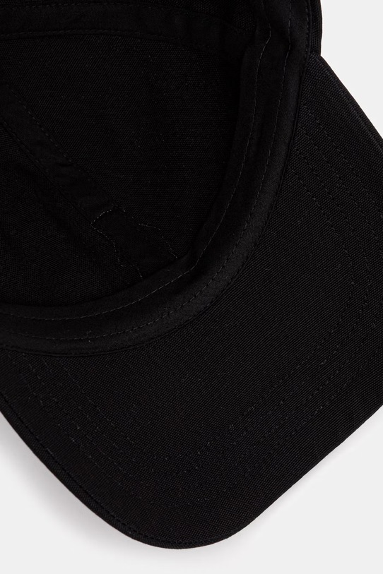 Maison Kitsuné Dressed Fox czapka baseballowa bawełniana czarny QU06102WB0026