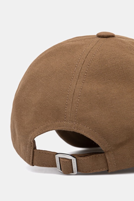 Doplnky Bavlnená šiltovka Maison Kitsuné Baby Fox OW06108WB0026 hnedá