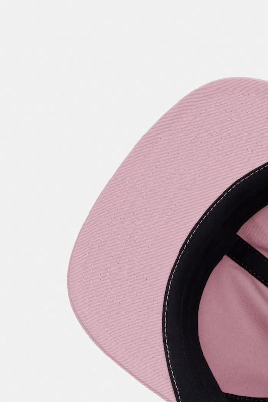 Vans czapka z daszkiem bawełniana różowy VN000QA1FPR1