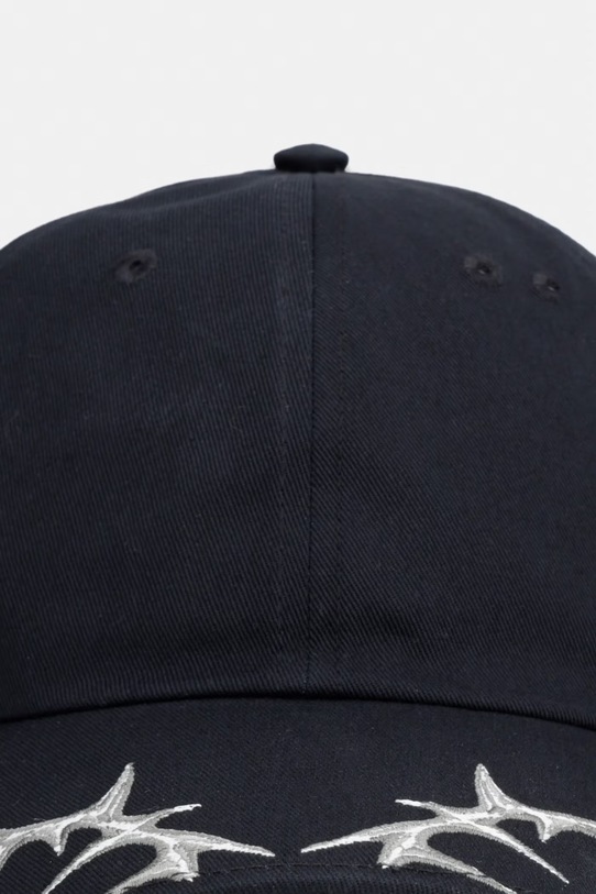 Vans czapka z daszkiem damska bawełniana VN000T39BLK1 czarny SS26