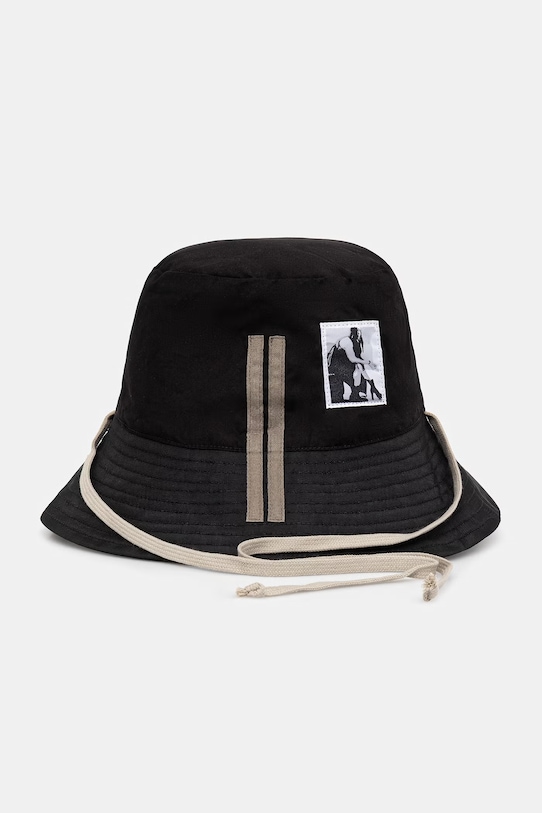 Akcesoria Rick Owens DRKSHDW Gilligan bucket hat DA01F4479.NCV czarny