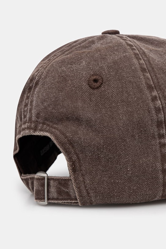 Akcesoria AXEL ARIGATO czapka z daszkiem bawełniana X3959001 brązowy