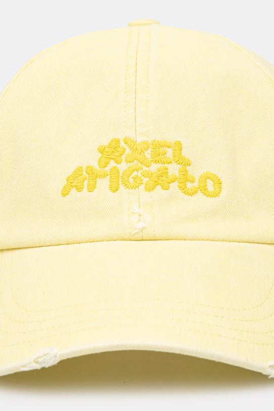 AXEL ARIGATO czapka z daszkiem bawełniana X3962003 żółty SS26