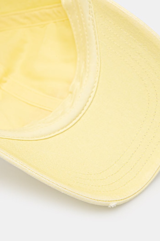 AXEL ARIGATO czapka z daszkiem bawełniana żółty X3962003