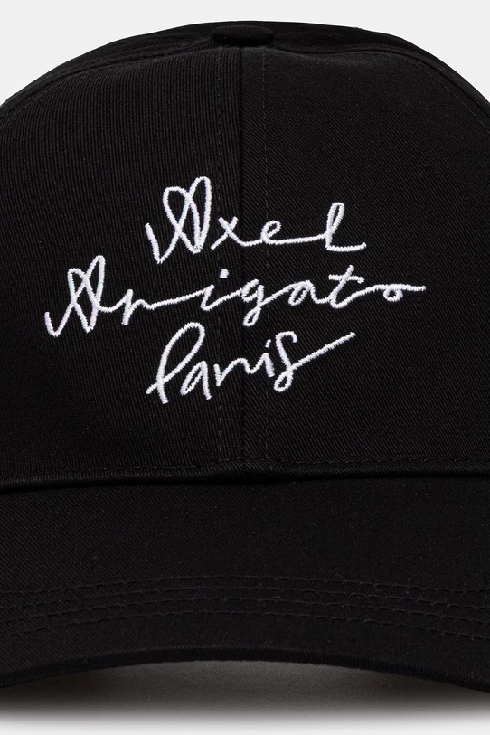 AXEL ARIGATO czapka z daszkiem bawełniana X3966001 czarny SS26