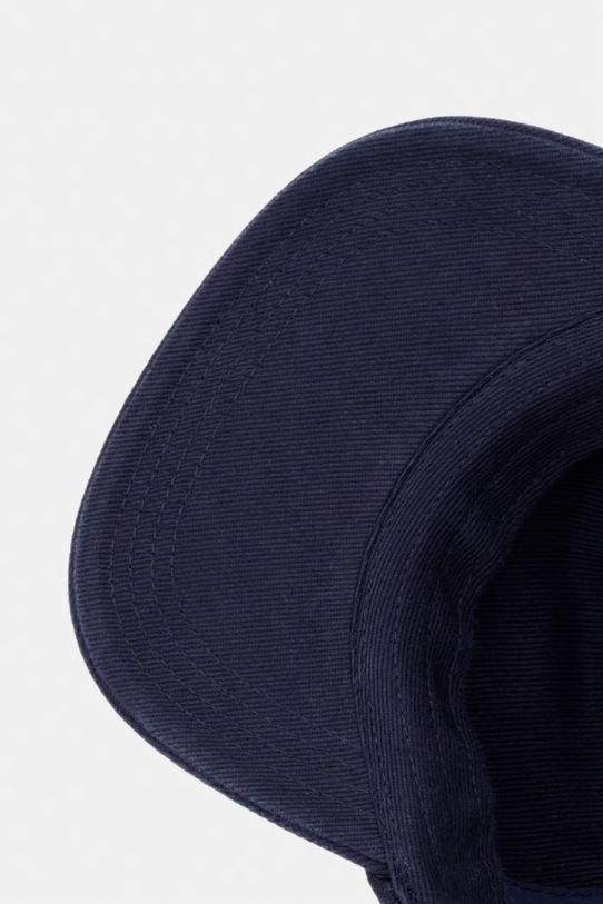 Napapijri czapka z daszkiem bawełniana NEW FALIS granatowy NP0A4G5O1761