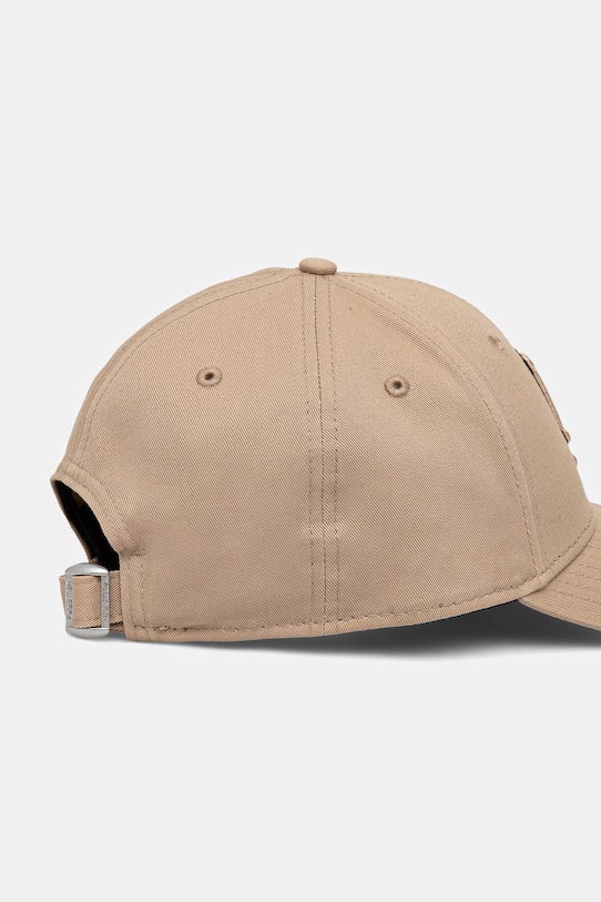 Akcesoria New Era czapka z daszkiem bawełniana OUTLINE 9FORTY® 60771713 beżowy