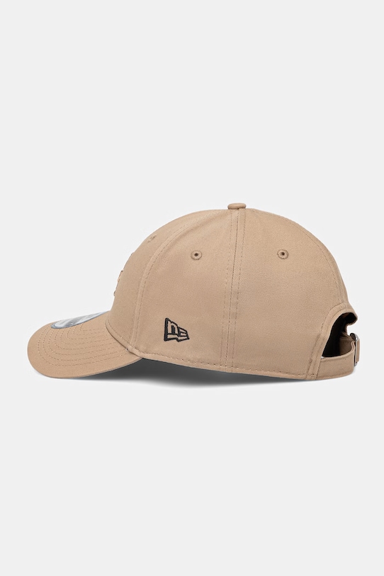 New Era czapka z daszkiem bawełniana OUTLINE 9FORTY® beżowy 60771713