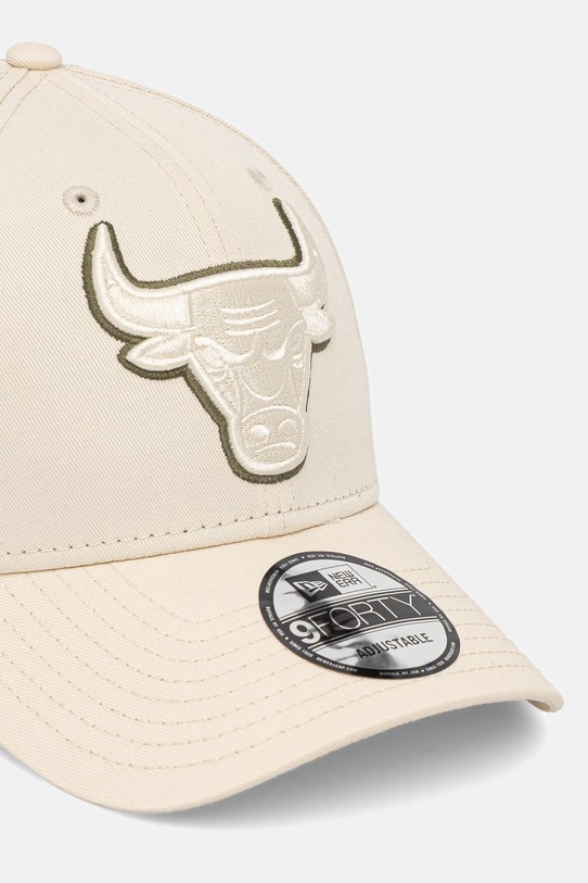 New Era czapka z daszkiem bawełniana OUTLINE 9FORTY® 60771712 beżowy SS26