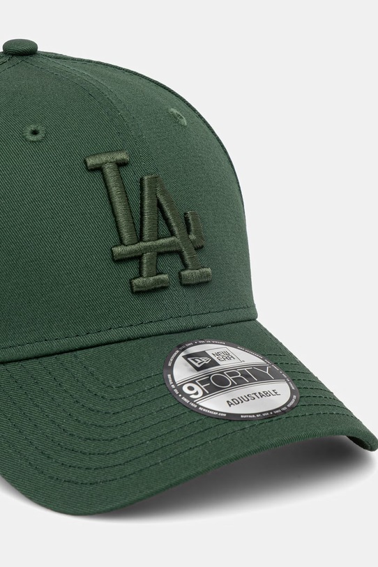 New Era czapka z daszkiem bawełniana LEAGUE ESSENTIAL 9FORTY® 60771706 zielony SS26