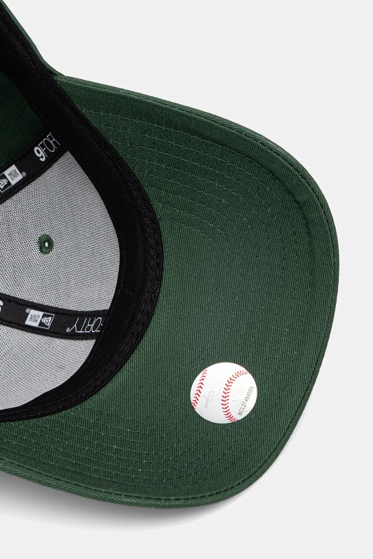 New Era czapka z daszkiem bawełniana LEAGUE ESSENTIAL 9FORTY® zielony 60771706