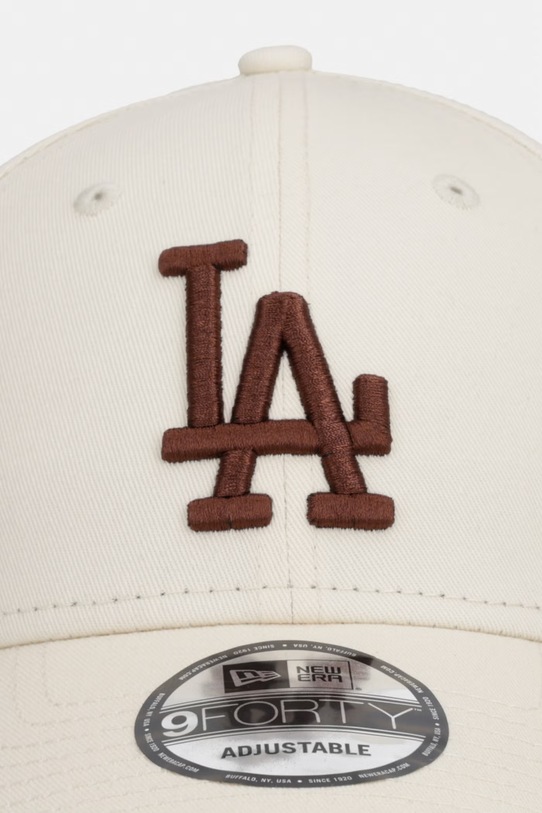 New Era czapka z daszkiem bawełniana LEAGUE ESSENTIAL 9FORTY® 60771709 beżowy SS26