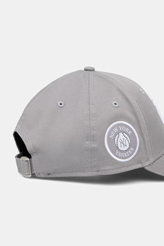 Akcesoria New Era czapka z daszkiem SIDE PATCH 9FORTY® 60771852 szary