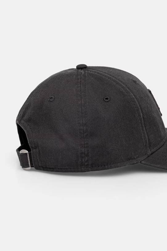 Akcesoria New Era czapka z daszkiem bawełniana WASH DISTRESS 9FORTY® 60771828 szary