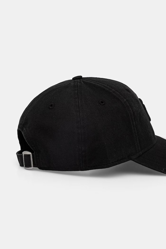 Akcesoria New Era czapka z daszkiem bawełniana WASH DISTRESS 9FORTY® 60771831 czarny