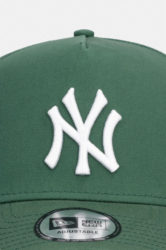 New Era czapka z daszkiem bawełniana LEAGUE ESSENTIAL E-FRAME 60771719 zielony SS26