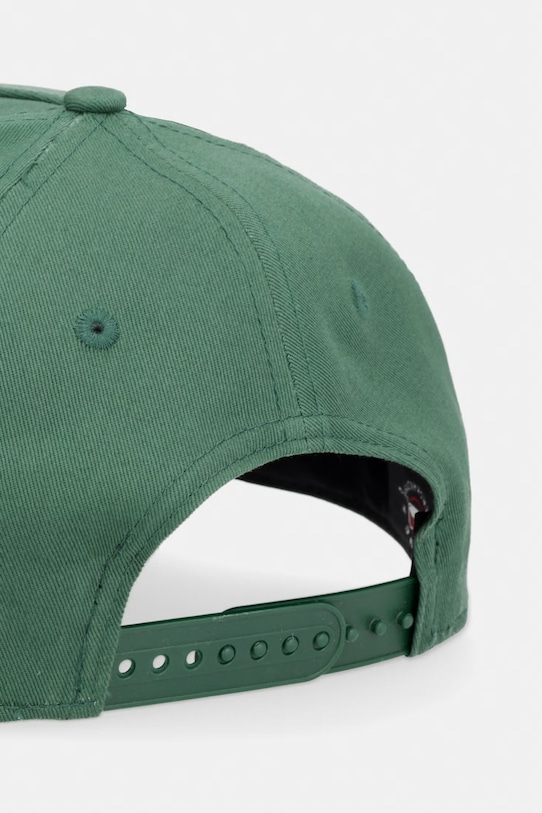 Akcesoria New Era czapka z daszkiem bawełniana LEAGUE ESSENTIAL E-FRAME 60771719 zielony