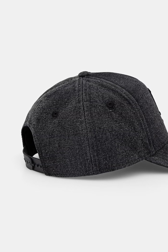 Akcesoria New Era czapka z daszkiem jeansowa DENIM E-FRAME 60771820 czarny