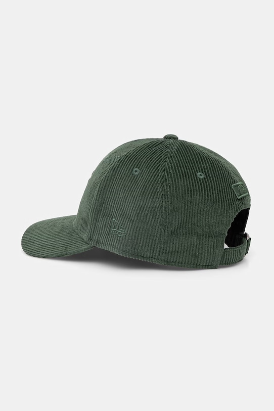 New Era czapka z daszkiem bawełniana CORD 9FORTY® MC 60771825 zielony SS26