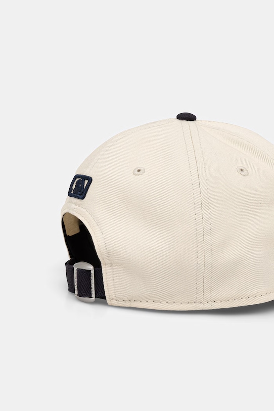 Akcesoria New Era czapka z daszkiem bawełniana WORDMARK 9FORTY® MC 60771808 beżowy