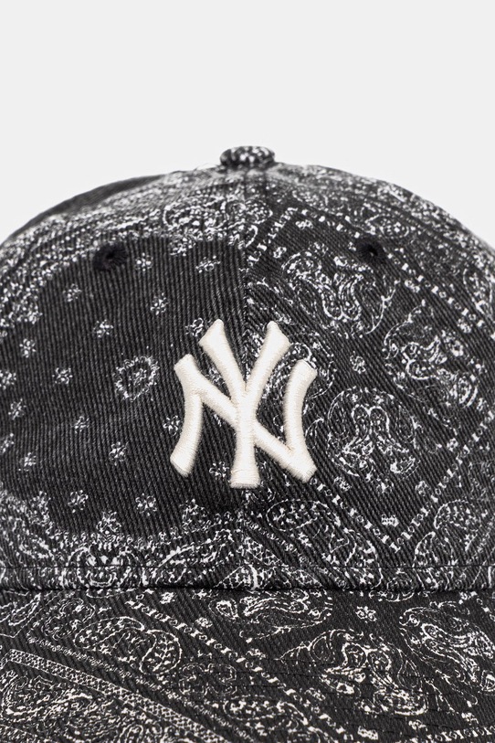 New Era czapka bejsbolowa WASHED PAISLEY 9TWENTY® 60771827 czarny SS26
