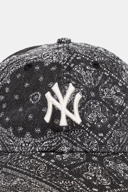 New Era czapka bejsbolowa WASHED PAISLEY 9TWENTY® 60771827 czarny SS26