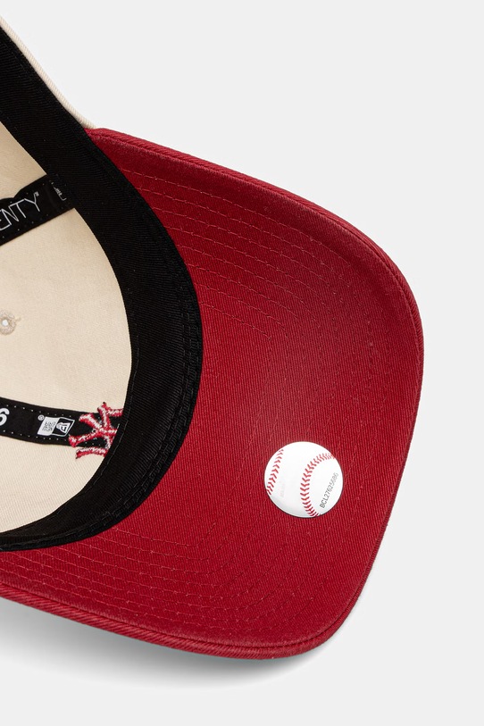 New Era czapka z daszkiem bawełniana MINI WASHED 9TWENTY® 60771807 beżowy