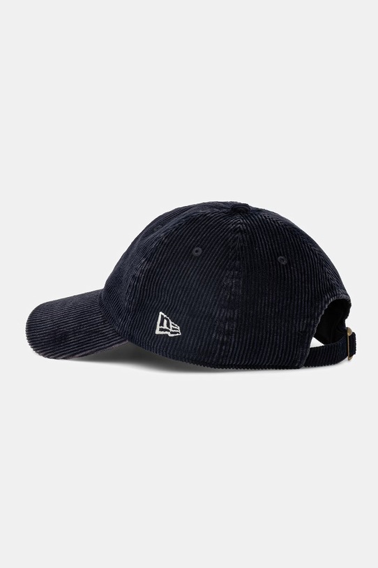New Era czapka z daszkiem bawełniana WASHED CORD 9TWENTY® granatowy 60771798
