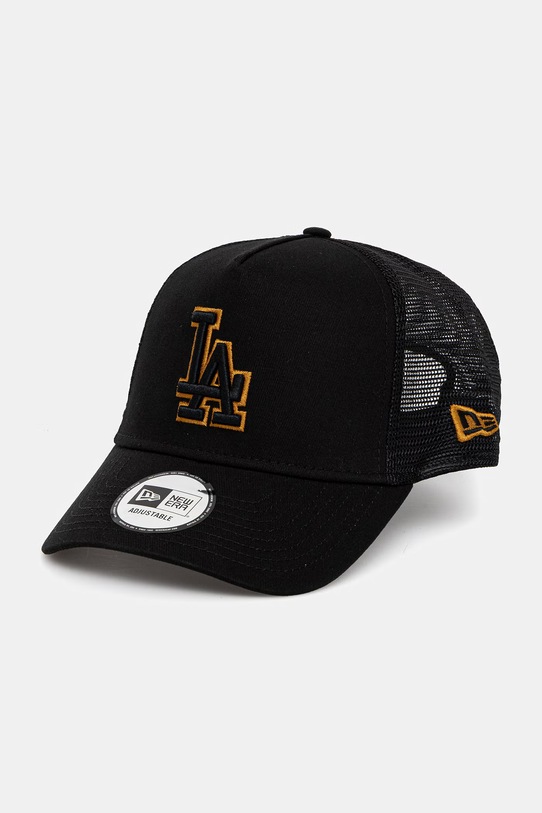 New Era czapka z daszkiem OUTLINE TRUCKER aplikacja czarny 60771720