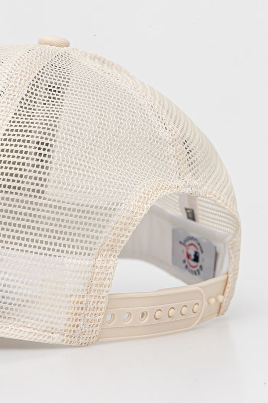 New Era czapka z daszkiem OUTLINE TRUCKER beżowy 60771718